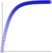 ease-out exponential graph